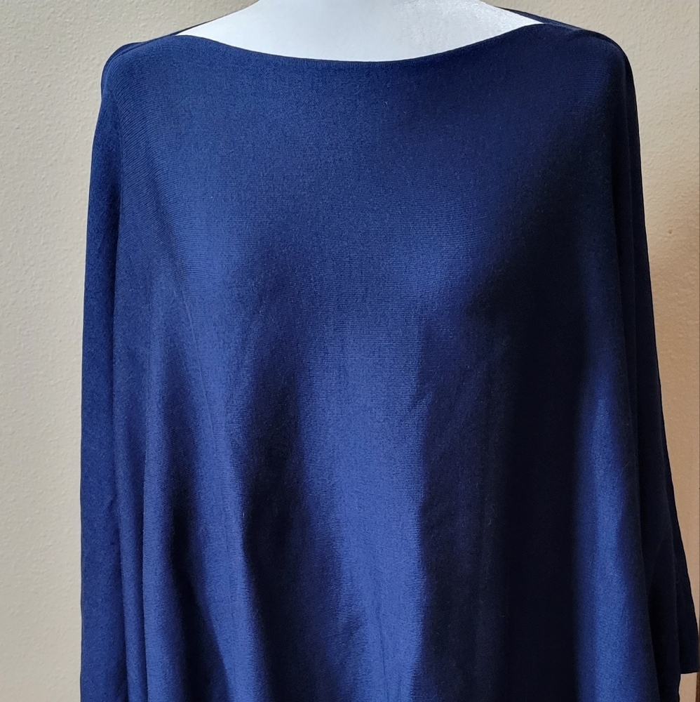 Blue Giorgio Armani shawl/cover up